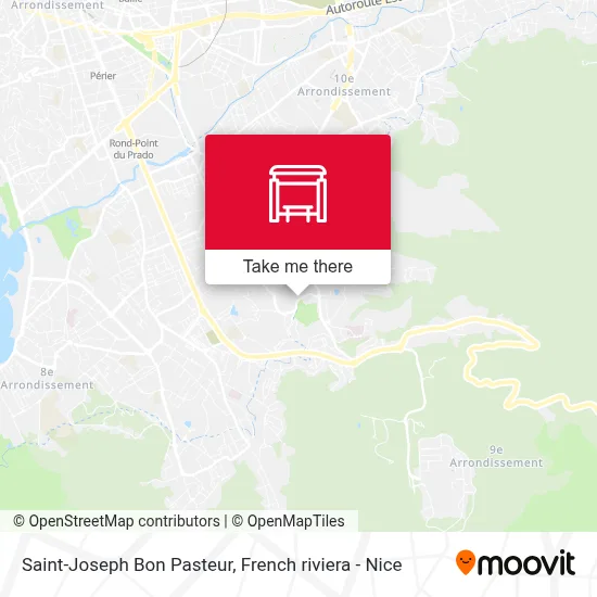 Saint-Joseph Bon Pasteur map