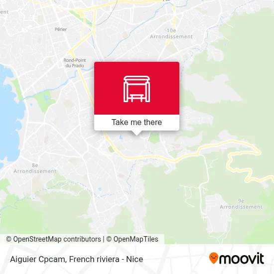 Aiguier Cpcam map