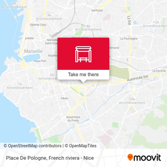 Place De Pologne map