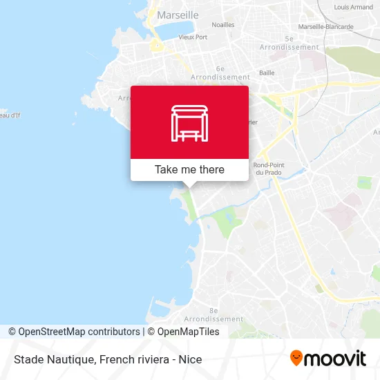Stade Nautique map