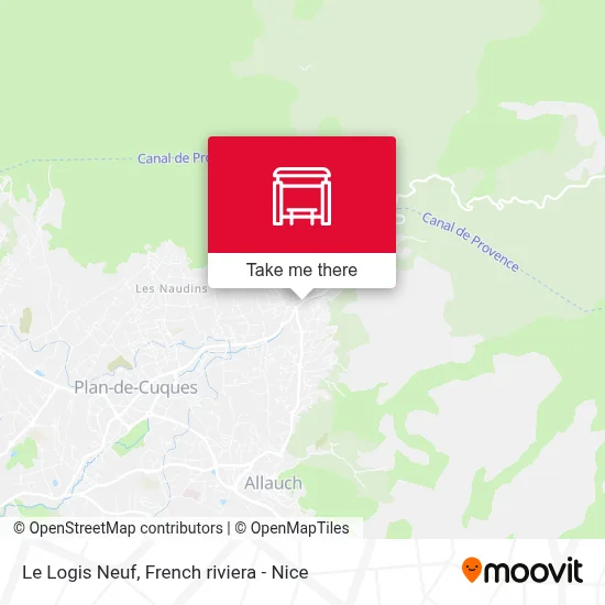 Mapa Le Logis Neuf