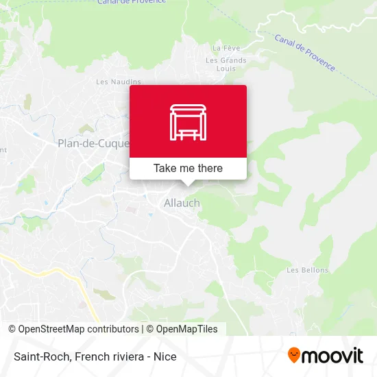 Saint-Roch map