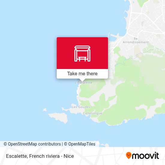 Escalette map