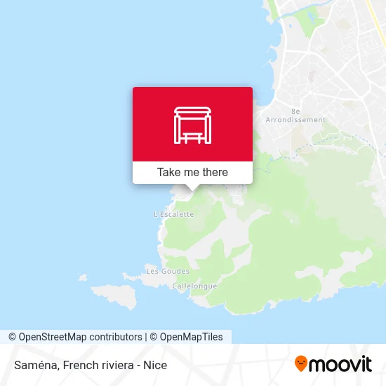 Saména map
