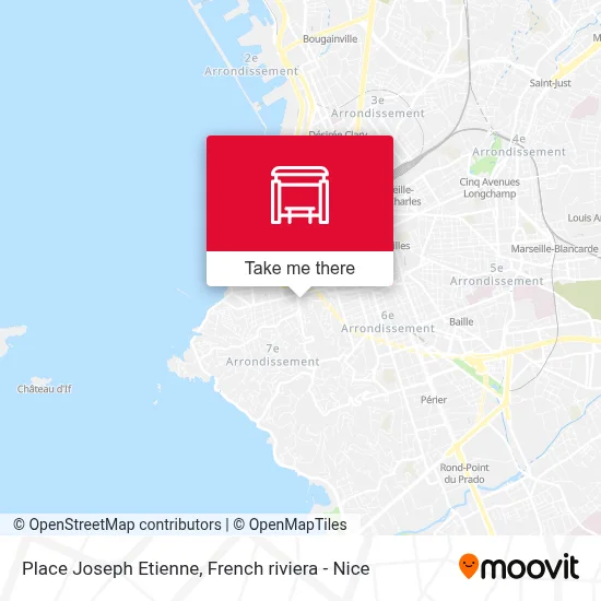 Place Joseph Etienne map