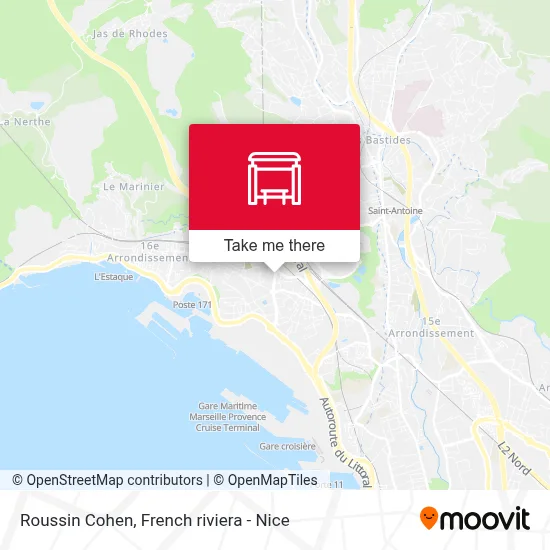 Mapa Roussin Cohen