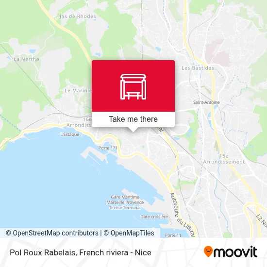Pol Roux Rabelais map