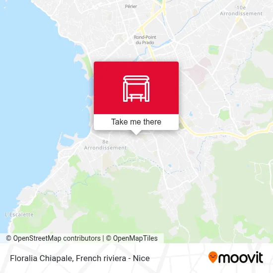 Mapa Floralia Chiapale