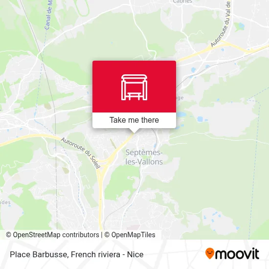 Place Barbusse map