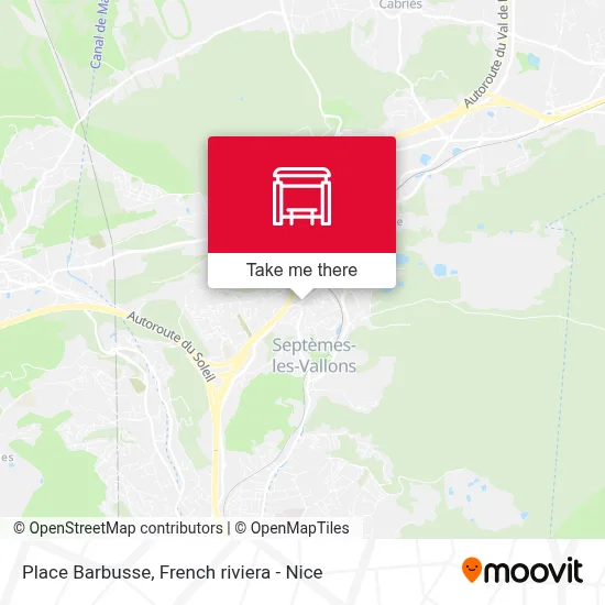 Place Barbusse map