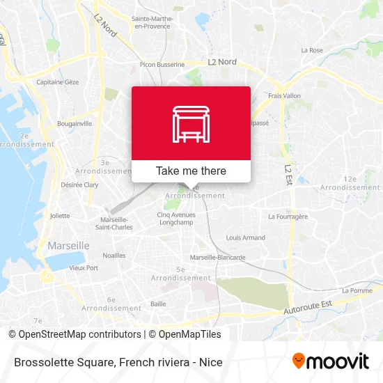 Place Brossolette map
