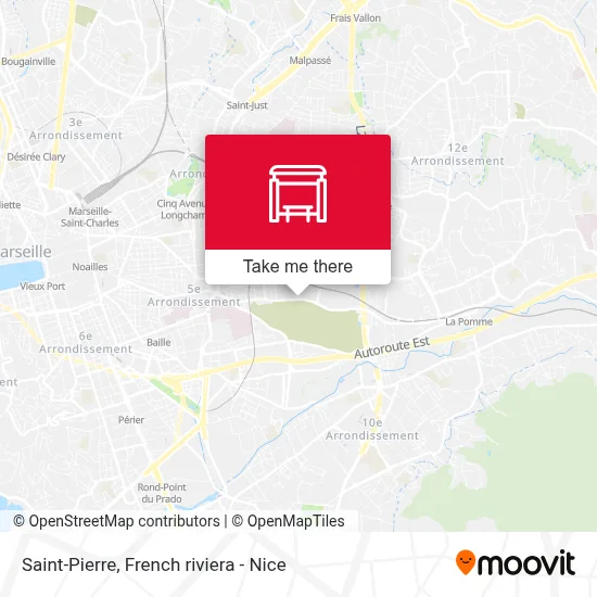 Saint-Pierre map