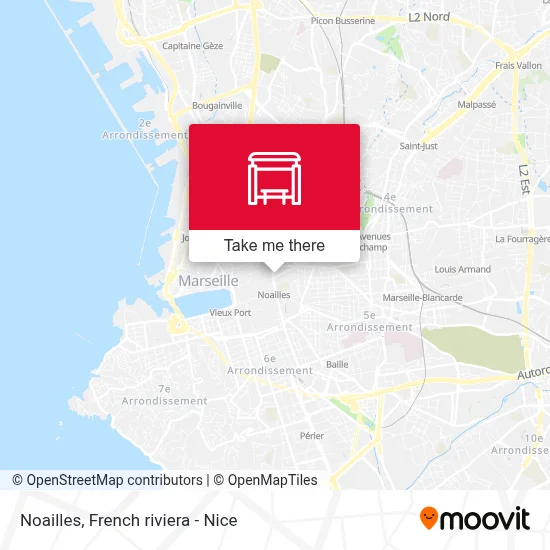 Noailles map