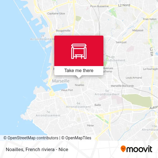 Noailles map