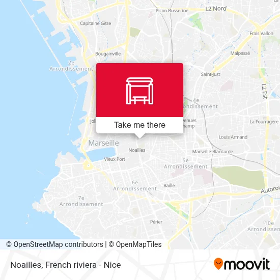 Noailles map