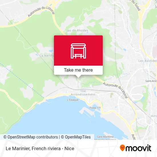 Le Marinier map