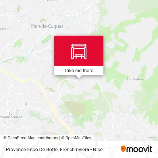 Provence Enco De Botte map