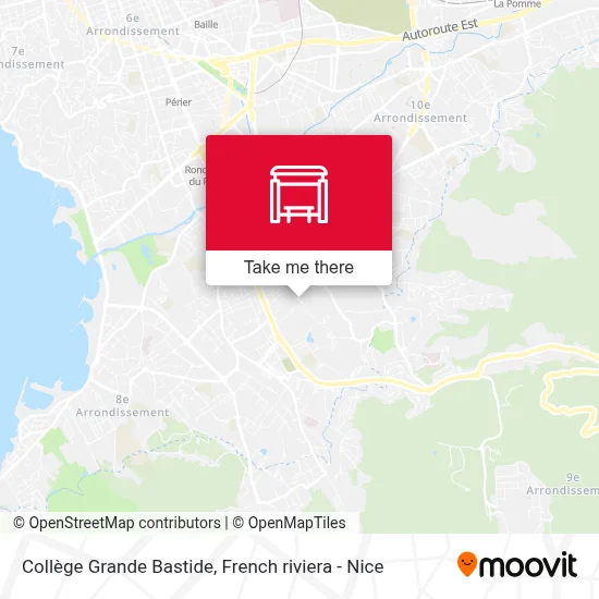 Collège Grande Bastide map
