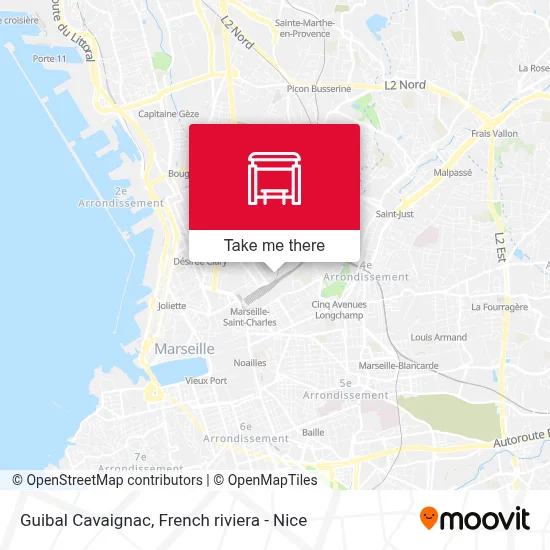 Guibal Cavaignac map