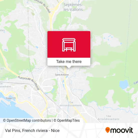 Val Pins map