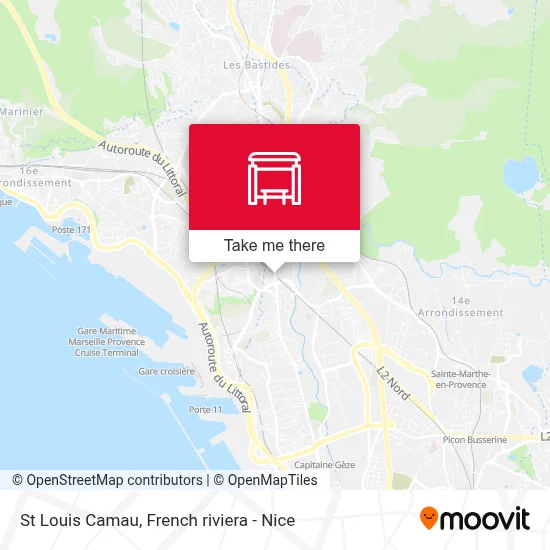 St Louis Camau map