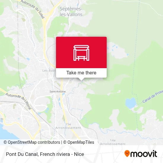 Pont Du Canal map
