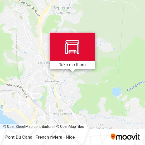 Pont Du Canal map