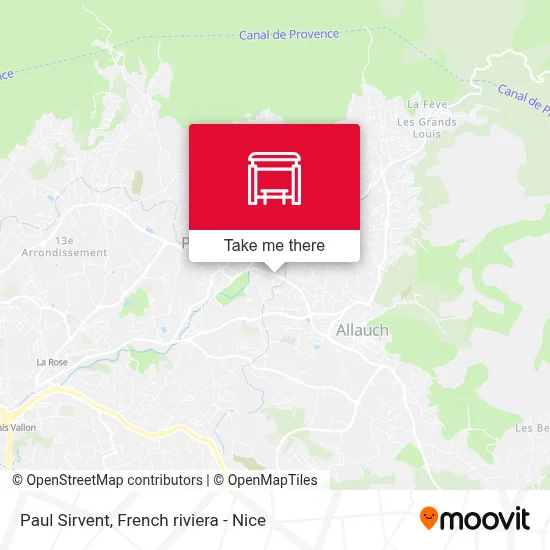 Paul Sirvent map