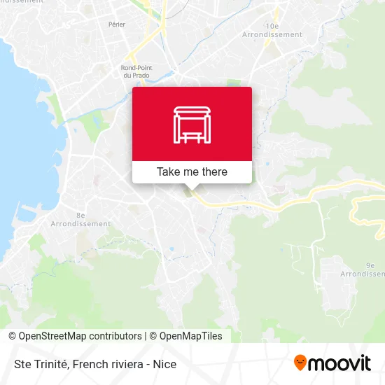 Ste Trinité map