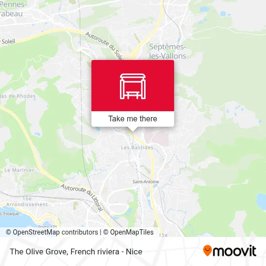 L'Oliveraie map