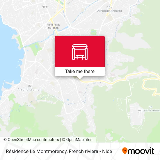 Résidence Le Montmorency map
