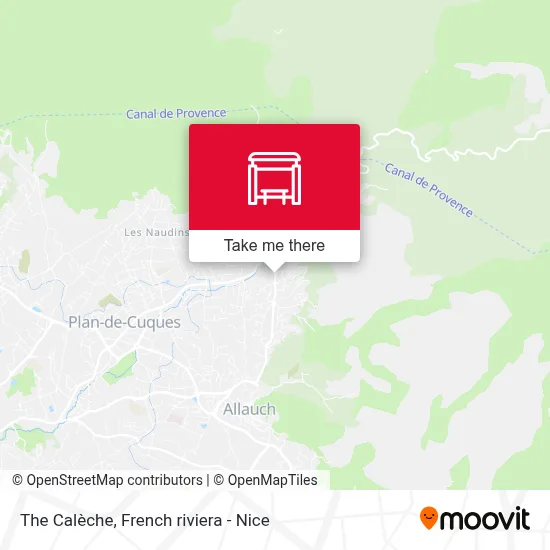 La Calèche map