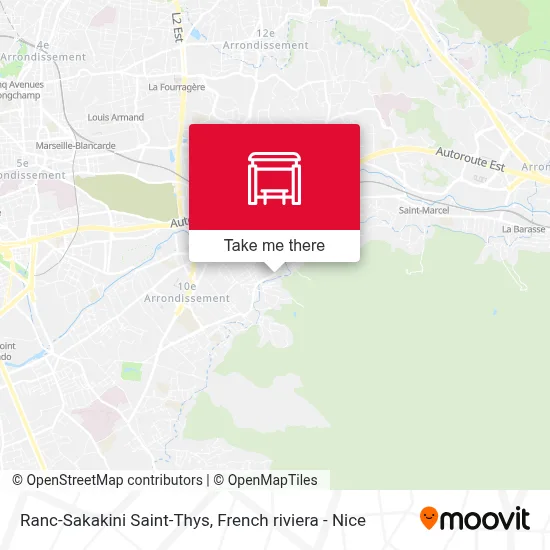 Ranc-Sakakini Saint-Thys map