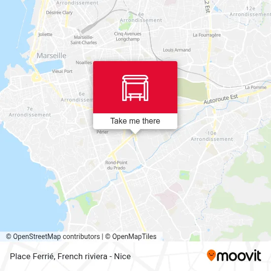 Place Ferrié map