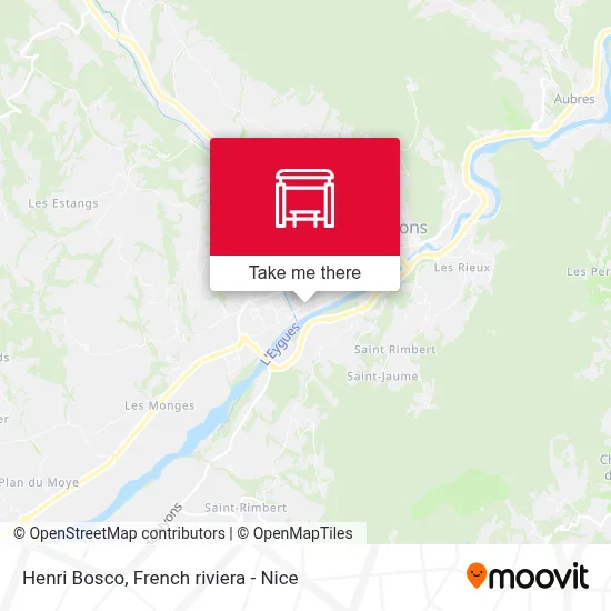 Henri Bosco map