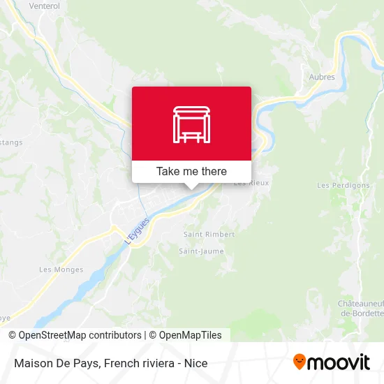 Maison De Pays map
