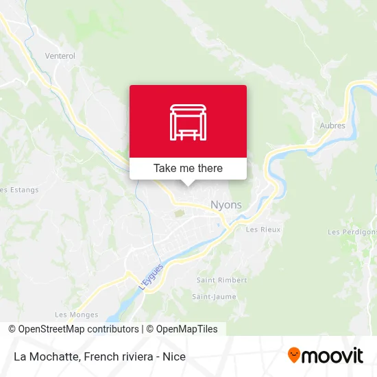 La Mochatte map