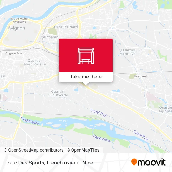 Parc Des Sports map