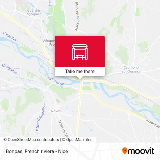 Mapa Bonpas