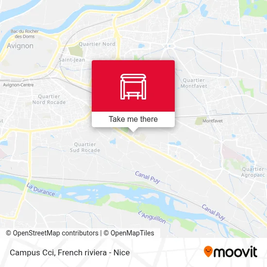 Campus Cci map