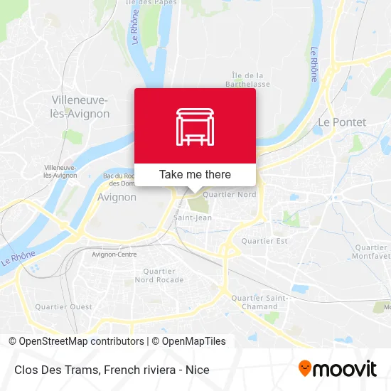 Clos Des Trams map