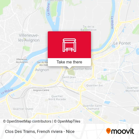 Clos Des Trams map