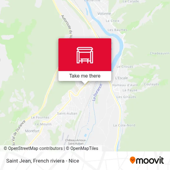 Saint Jean map