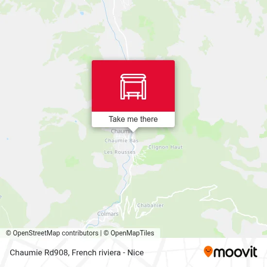 Chaumie Rd908 map
