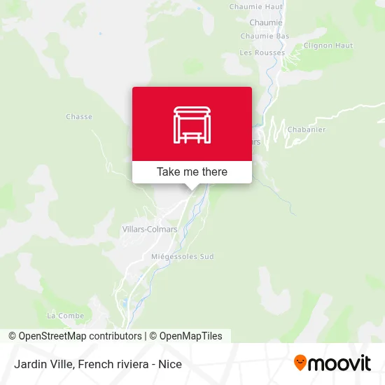 Jardin Ville map