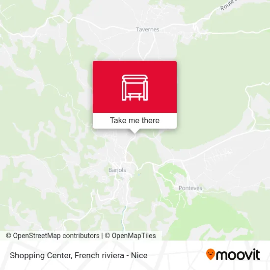 Centre Commercial map