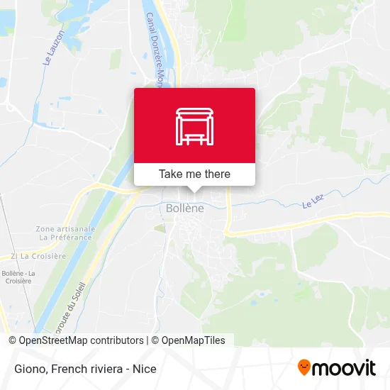 Giono map