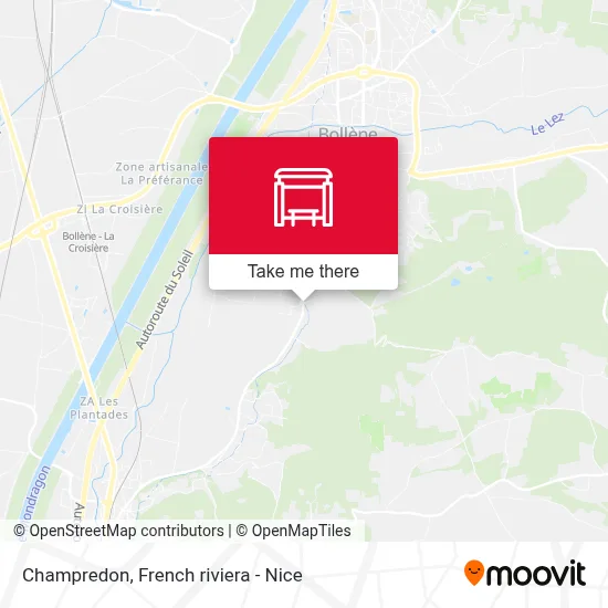 Champredon map