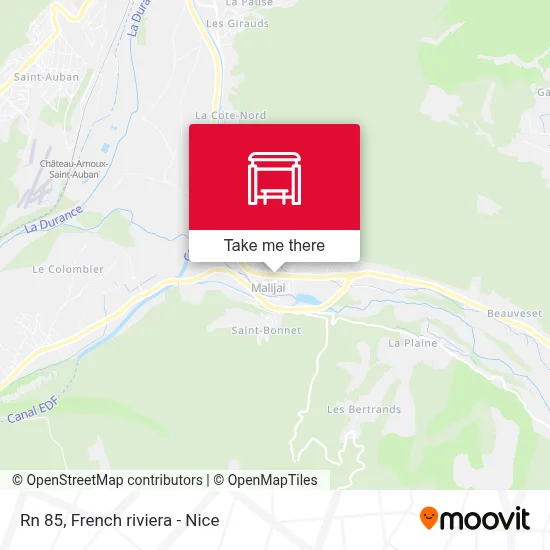 Mapa Rn 85