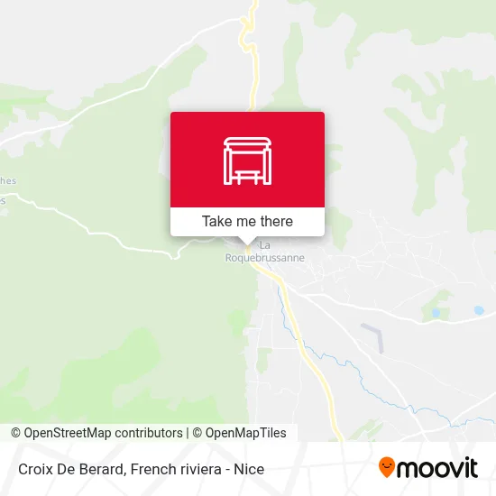 Croix De Berard map